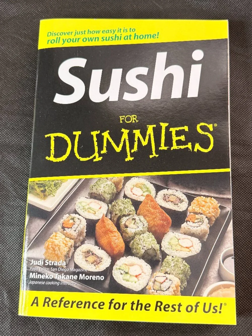 Sushi for Dummies cookbook